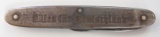 A GERMAN SA POCKET KNIFE