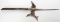 A SWISS HALBERD HEAD