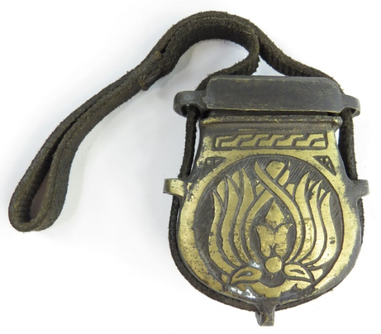 AN OTTOMAN SOLDIERS PATCHBOX
