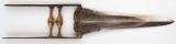 AN INDIAN KATAR DAGGER