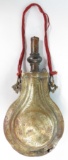 A MOROCCAN POWDER FLASK