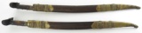 A PAIR OF OTTOMAN YATAGHAN SWORDS