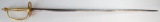 A BRITISH OFFICERS SMALLSWORD