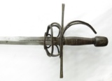 A GERMAN RAPIER SWORD