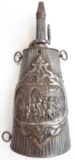 A FINE ITALIAN POWDERFLASK