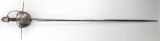 A SPANISH RAPIER SWORD