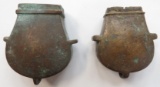 TWO OTTOMAN MILITARY PATCHBOXES