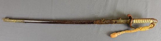 JAPANESE NAVEL CADET SWORD WITH KNOT