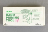 RCBS HAND PRIMING TOOL