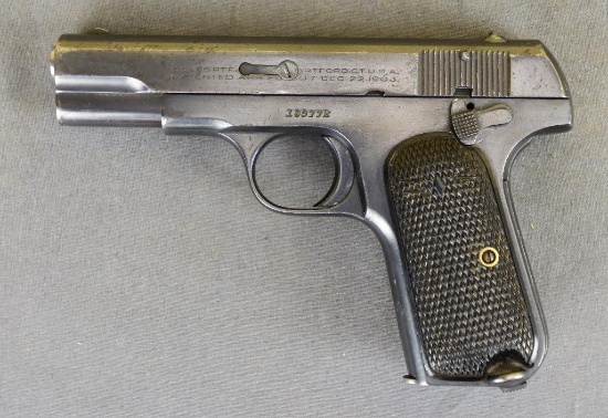 COLT MODEL 1908 SHANG HAI POLICE