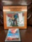 HAPPY TRAILS CHILDREN'S FOUNDATION- FRAMED LP AND DVD OF ROY ROGERS MOVIE