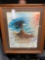 HAPPY TRAILS CHILDREN'S FOUNDATION- FRAMED, MATTED & AUTOGRAPHED REPUBLIC PICTURES EAGLE LOGO POSTER