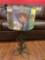 HAPPY TRAILS CHILDREN'S FOUNDATION- HORSE SHOE STAND LAMP WITH ROY ROGERS COMIC BOOK SHADE