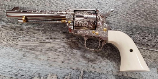 HAPPY TRAILS CHILDREN'S FOUNDATION- COLT FACTORY ENGRAVED 4TH GENERATION SAA