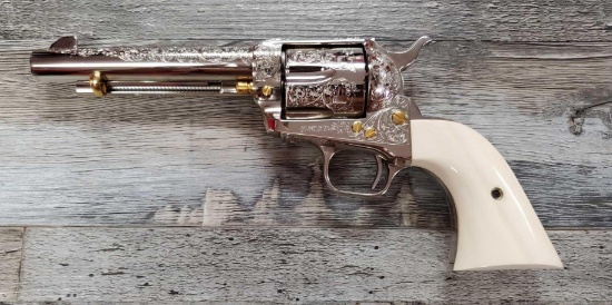 HAPPY TRAILS CHILDREN'S FOUNDATION- COLT FACTORY ENGRAVED 4TH GENERATION SAA