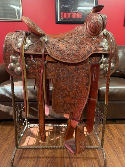 HAPPY TRAILS CHILDREN'S FOUNDATION- RED RYDER SADDLE AND MATCHING TACK