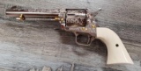 HAPPY TRAILS CHILDREN'S FOUNDATION- COLT FACTORY ENGRAVED 4TH GENERATION SAA