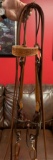 HAPPY TRAILS CHILDREN'S FOUNDATION- PLATTE VALLEY SADDLERY WESTERN BRIDLE WITH FRANCO BIT