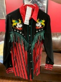 HAPPY TRAILS CHILDREN'S FOUNDATION- FANCY WESTERN MICKEY MOUSE SHIRT