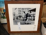 HAPPY TRAILS CHILDREN'S FOUNDATION- FRAMED AND MATTED PHOTO OF COWBOY ACTOR ROBERT HORTON