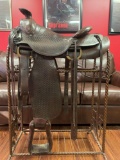 HAPPY TRAILS CHILDREN'S FOUNDATION- HAMPLEY PRO ROPER SADDLE