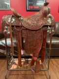 HAPPY TRAILS CHILDREN'S FOUNDATION- RED RYDER SADDLE AND MATCHING TACK