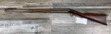 C. MILLER, HONEOYE NY MODEL COMBINATION GUN SIDE HAMMER PERCUSSION
