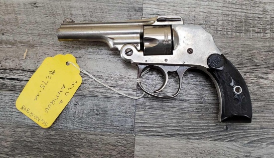 HOPKINS & ALLEN MODEL DOUBLE ACTION HAMMERLESS