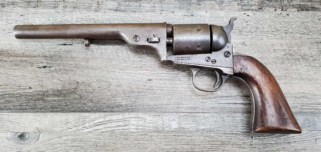 Colt 1871-72 Open Top 44 — Lot 184 — Fall Firearms Auction – Antique, Military & Collector Guns October 1, 2022