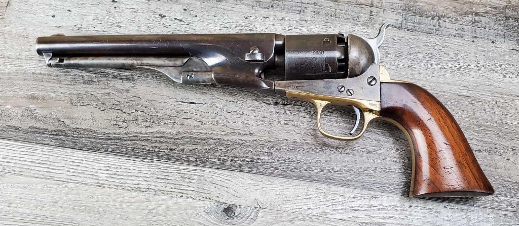 Colt 1861 Navy 36 — Lot 187 — Fall Firearms Auction – Antique, Military & Collector Guns October 1, 2022