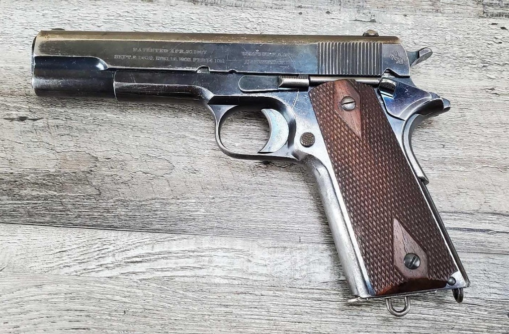 Colt 1911 45 — Lot 214 — Fall Firearms Auction – Antique, Military & Collector Guns October 1, 2022