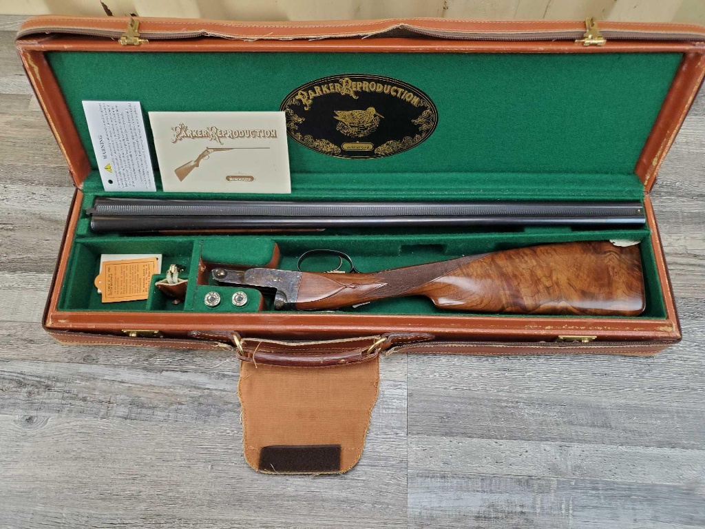 Parker Reproductions by Winchester SXS Shotgun 28 Gauge — Lot 236 — Fall Firearms Auction – Antique, Military & Collector Guns October 1, 2022
