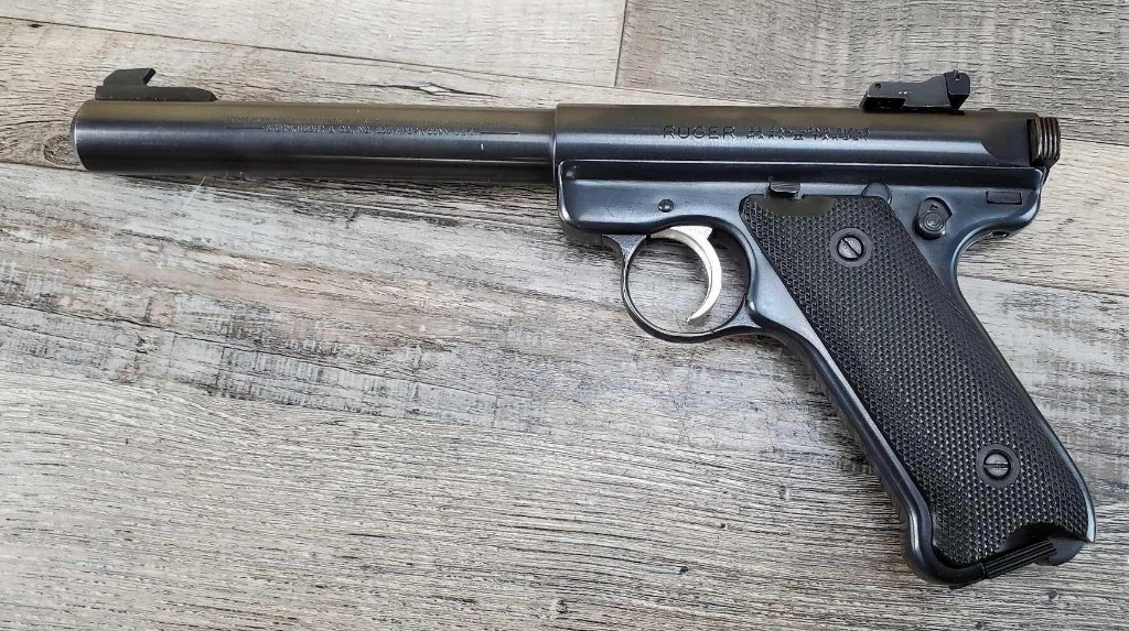 Ruger MK II Target 22 — Lot 289 — Fall Firearms Auction – Antique, Military & Collector Guns October 1, 2022