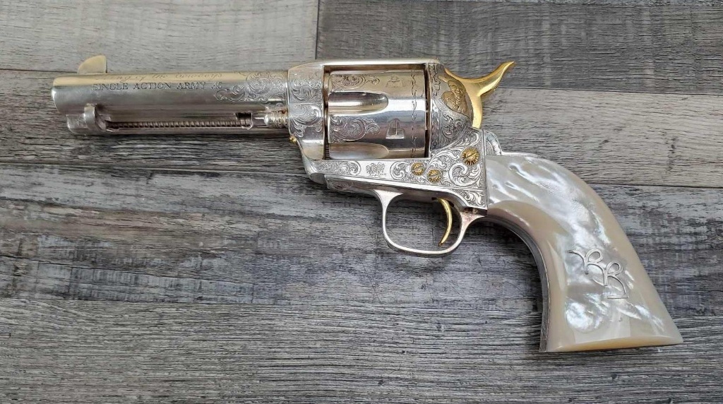 Colt Roy Rogers SAA 45 — Lot 307 — Fall Firearms Auction – Antique, Military & Collector Guns October 1, 2022