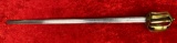18th Century Brass Basket Hilt Backswords