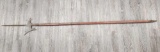 Etched European Halberd