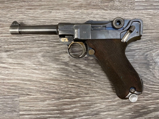 LUGER P08 9MM SEMI AUTO PISTOL