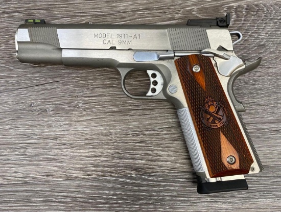 SPRINGFIELD ARMORY 1911A1 9MM SEMI AUTO PISTOL