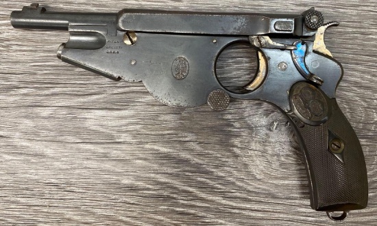 BERGMANN 1896 6.5 ANTIQUE PISTOL