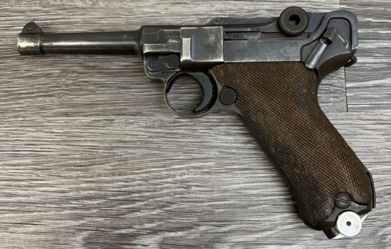 LUGER P08 9MM SEMI AUTO PISTOL