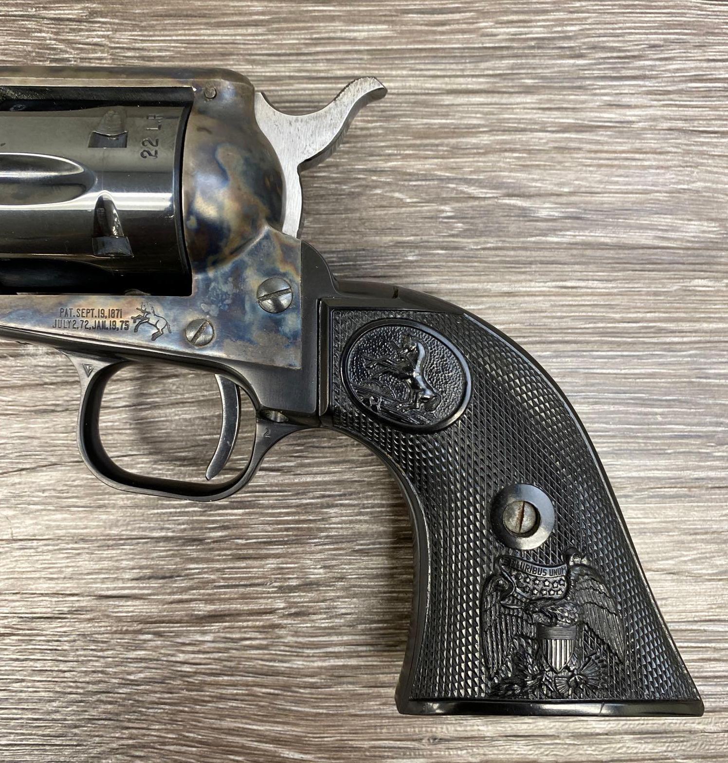 COLT PEACEMAKER FRONTIER SCOUT SA .22 REVOLVER | Proxibid