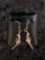 PAIR OF SILVER REVOLVER EARRINGS