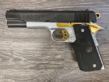 CUSTOM ENGRAVED REMINGTON 1911A1 .45 SEMI AUTO PISTOL