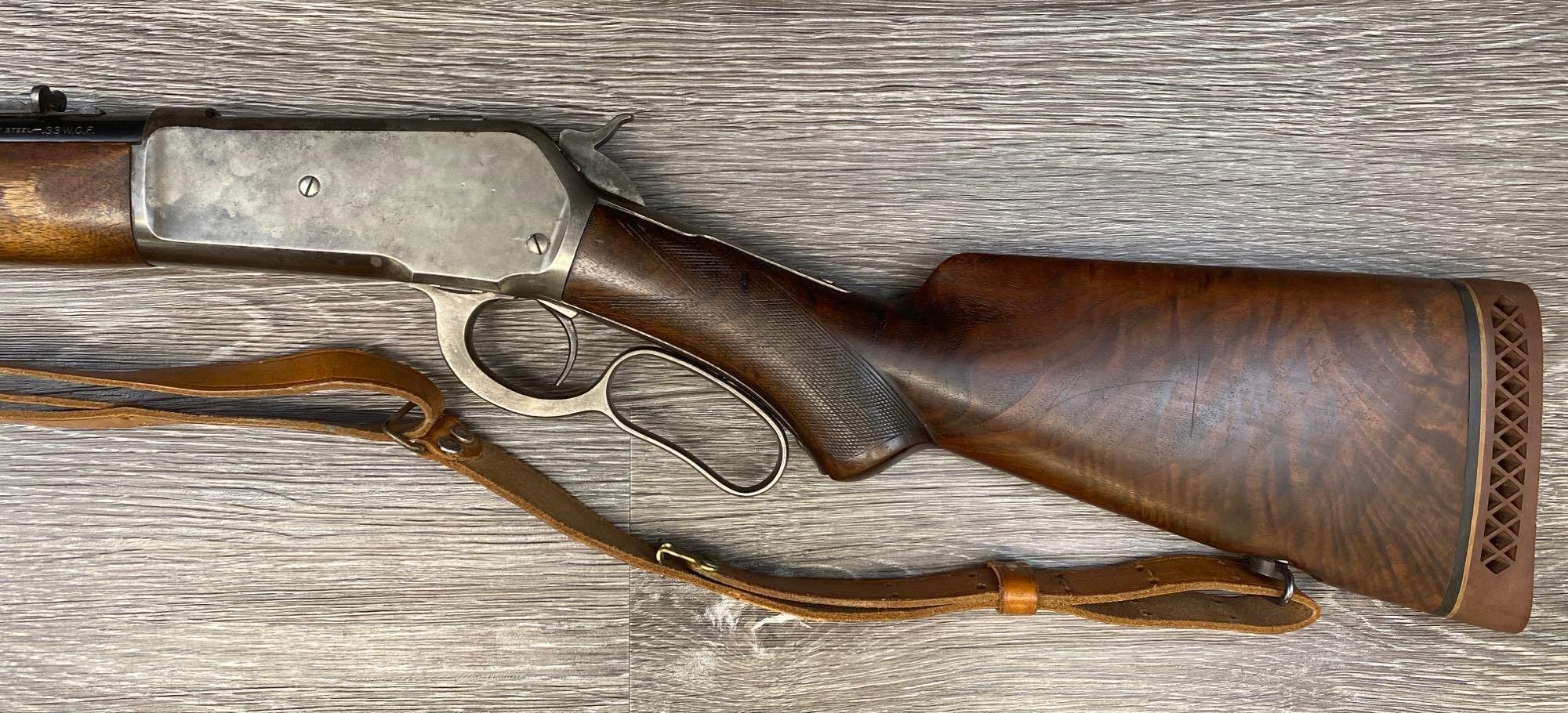 Grey 1892 Shortened Lever Action Rifle