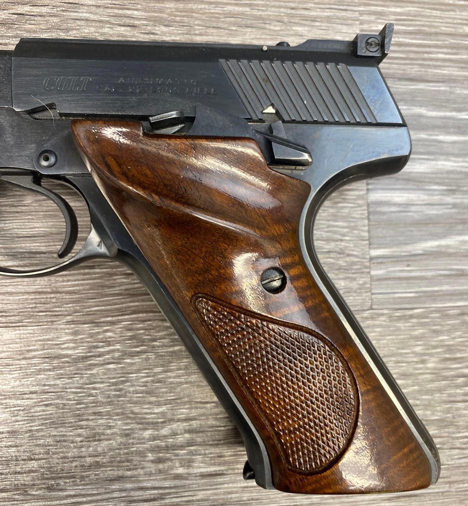 COLT 3RD MATCH TARGET MODEL WOODSMAN .22LR CAL. | Proxibid