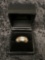 One Trophy Ring in Yellow Gold with a Round, H Color, I-1 Clarity Diamond