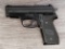 SIG SAUER MODEL P229 .40 S&W SEMI-AUTO PISTOL W/CASE