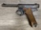 WW II JAPANESE NAMBU TYPE 14 SEMI-AUTO PISTOL 8MM NAMBU DATED 1944
