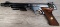 HIGH STANDARD SUPERMATIC TROPHY MODEL104 .22 LR SEMI-AUTO TARGET PISTOL W/BOX & EXTRA MAGAZINE