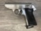 BOXED WALTHER PPK/S STAINLESS STEEL .380 ACP SEMI-AUTO PISTOL
